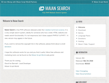 Tablet Screenshot of maiansearch.com
